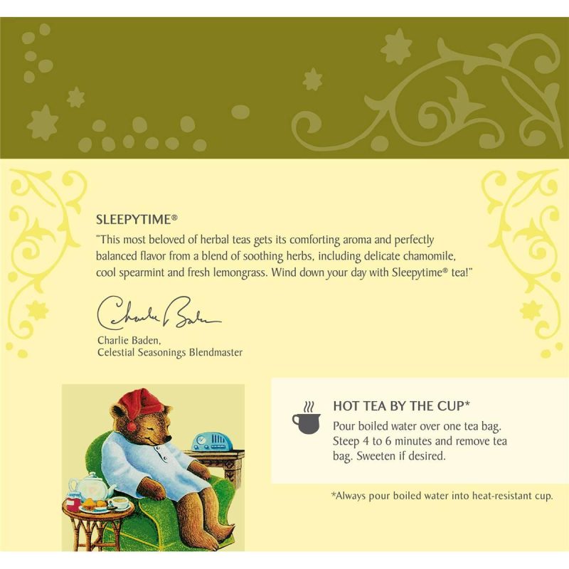 Celestial Sleepy Time Herbal Tea Bags 40 Pack