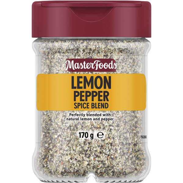 Masterfoods Lemon Pepper Spice Blend Seasoning 170g