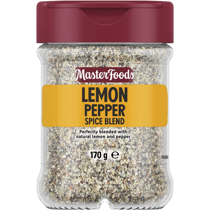 Masterfoods Lemon Pepper Spice Blend Seasoning 170g