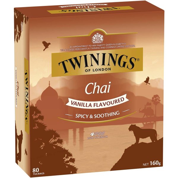 Twinings Chai Vanilla Tea Bags 80 Pack
