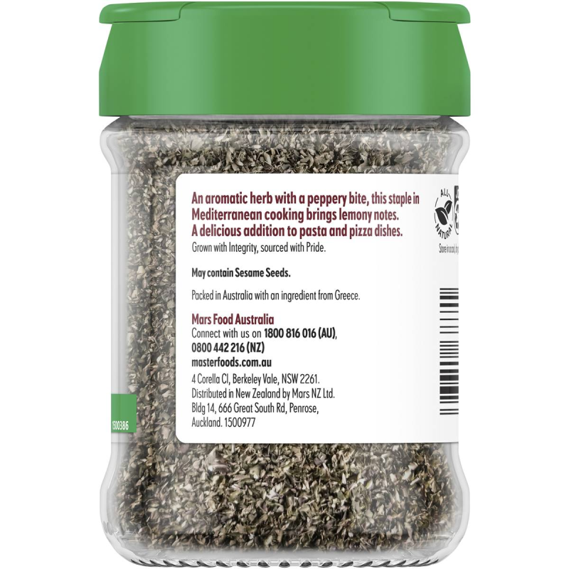 Masterfoods Oregano Leaves Seasoning 18g