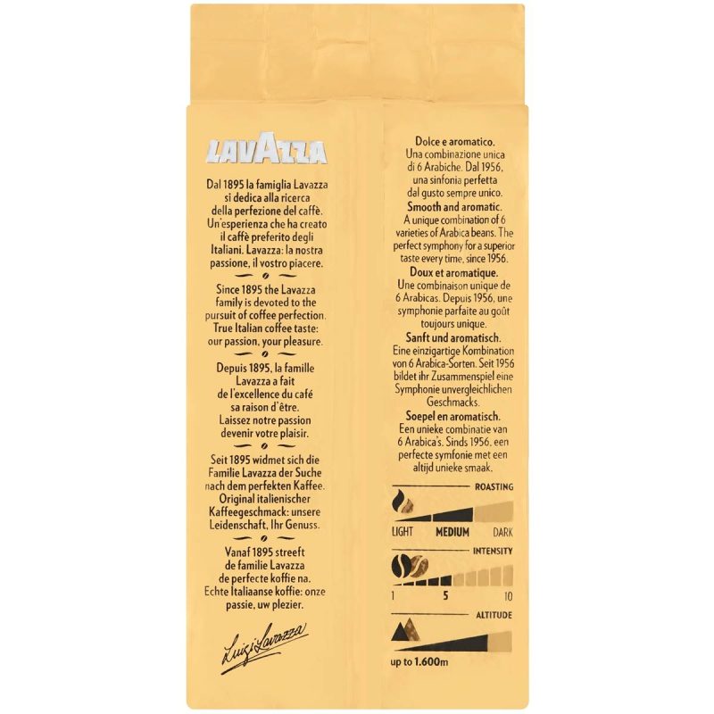Lavazza Torino Qualita Oro Arabica Ground Instant Coffee Bag 250g