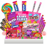 Pretty In Pink Gift Box Candy Hamper Present for Girls