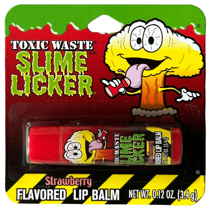 Toxic Waste Slime Licker Strawberry Candy Lip Balm