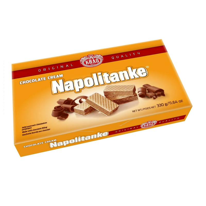 Kras Napolitanke Wafers Biscuits Chocolate Cream 330g