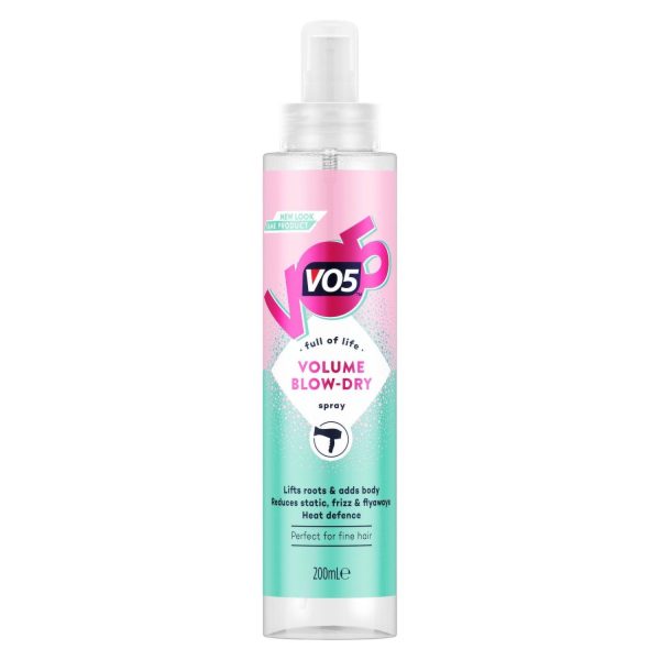 VO5 Volume Blow Dry Hair Spray 200ml