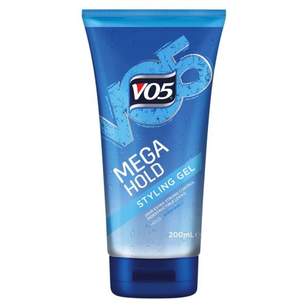 Vo5 Mega Hold Styling Hair Gel Tube 175ml