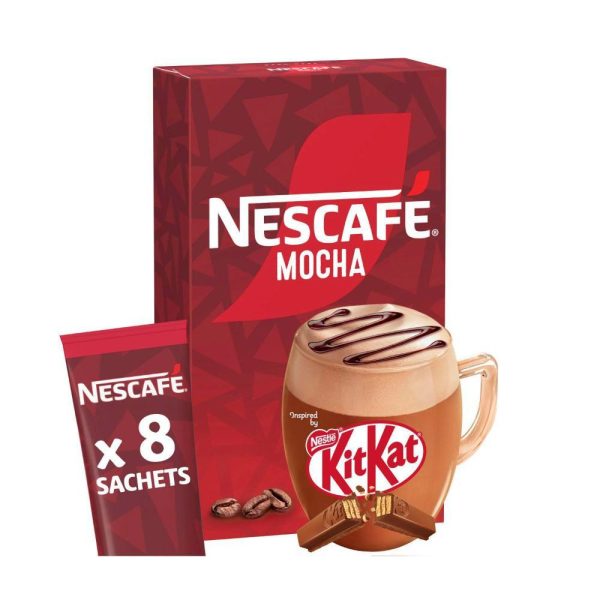 Nescafe Kit-Kat Mocha Coffee Sachets 8 Pack