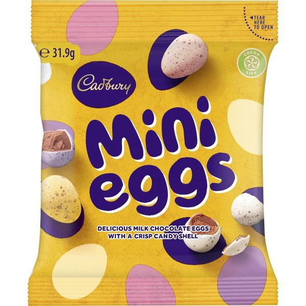 Cadbury Mini Eggs Chocolate Easter Eggs Bag 31g