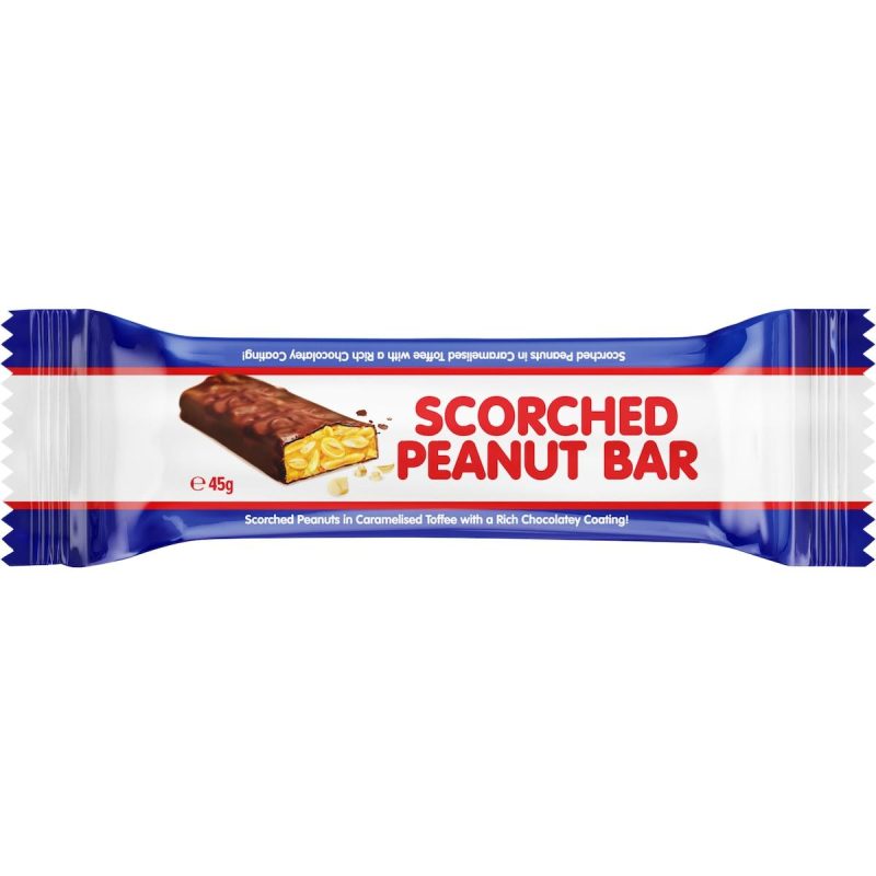 Scorched Peanut Bar 45g X 6 Bars