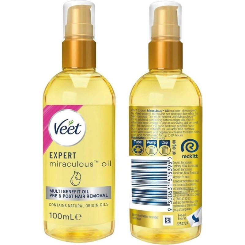 Veet Expert Miraculous Oil For Hair Removal 100ml