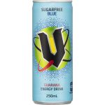 V Blue Zero Sugar Guarana Energy Drink Can 250ml