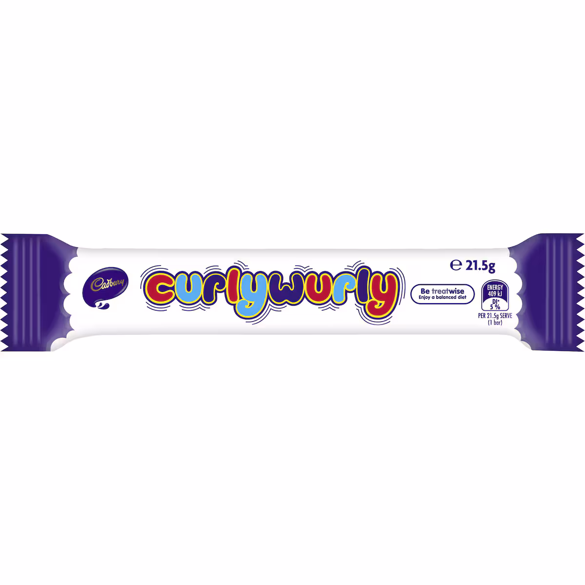 Cadbury Curly Wurly Milk Chocolate Bar 20g X 6 Bars