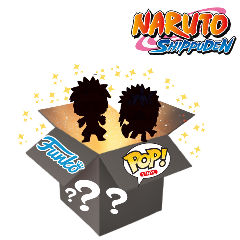 Naruto Shippuden Funko Pop! Vinyl Figures Mystery Surprise Gift Box 2 Pack