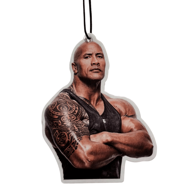 The Rock Dwayne Johnson Black Ice Car Air Freshener