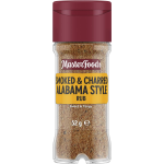 Masterfoods Smoked & Charred Alabama Style Rub Sweet and Tangy Seasoning 52g