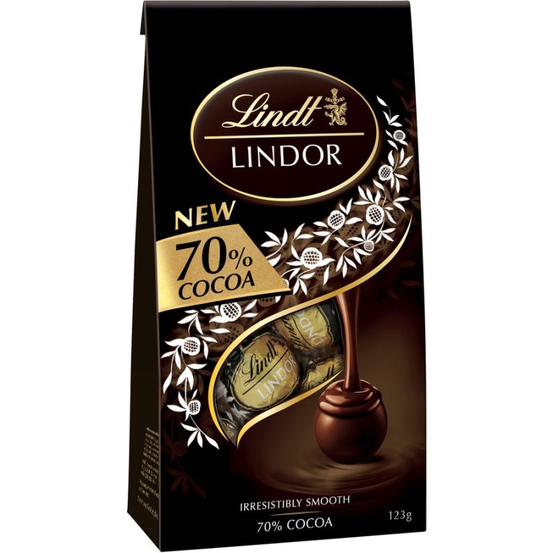 Lindt Lindor Dark Milk Chocolate Balls Gift Bag 125g