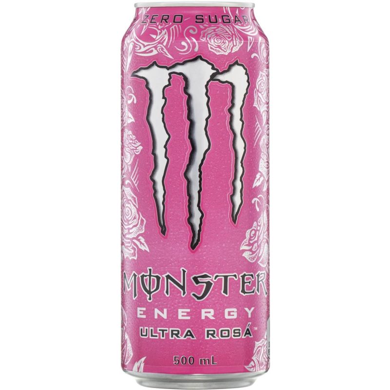 Monster Energy Zero Sugar Ultra Rosa Drink Can 500ml