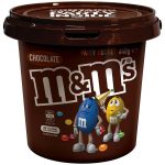 M&Ms Milk Chocolate Flavour Chocolate Buttons Candy Party Bucket Tub 640g