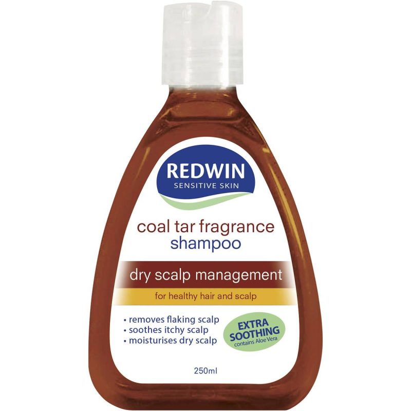 Redwin Coal Tar Fragrance Shampoo 250ml