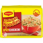 Maggi 2 Minute Instant Hot and Spicy Chicken Noodles 5 Pack