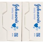 Johnsons Gentle Moisturising Baby Soap Bar 95g x 2 Bars