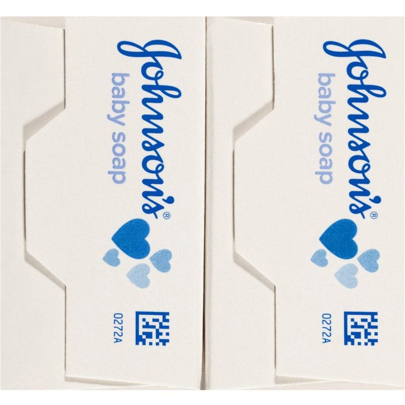 Johnsons Gentle Moisturising Baby Soap Bar 95g x 2 Bars