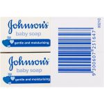 Johnsons Gentle Moisturising Baby Soap Bar 95g x 2 Bars