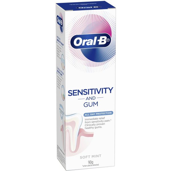 Oral B Sensitivity and Gum All Day Protection Soft Mint Toothpaste 90g