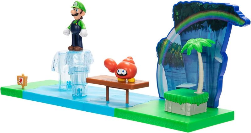 Super Mario Luigi Sparkling Waters Playset