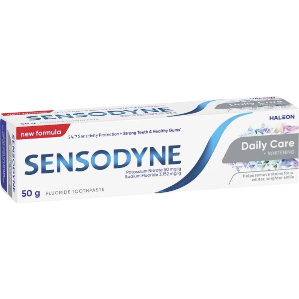 Sensodyne Daily Care Whitening Fluoride Toothpaste 50g
