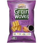 Sunbites Grain Waves Wholegrain Chips Caramelised Onion and Balsamic Pack 170g