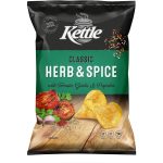 Kettle Classic Herb and Spice Potato Chips Pack 165g
