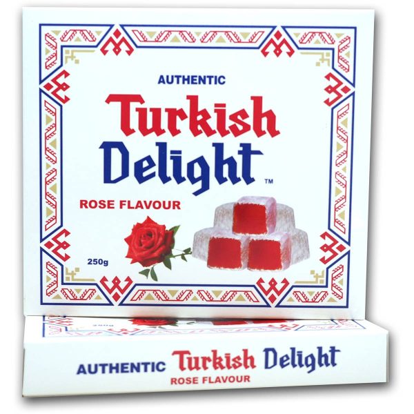 Authentic Turkish Delight Rose Flavour Box 250g