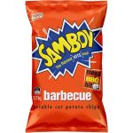Samboy BBQ Chips Potato Crinkle Cut Classic 175g