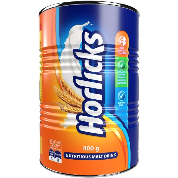 Horlicks Malt Milk Drink Powder Tub 400g