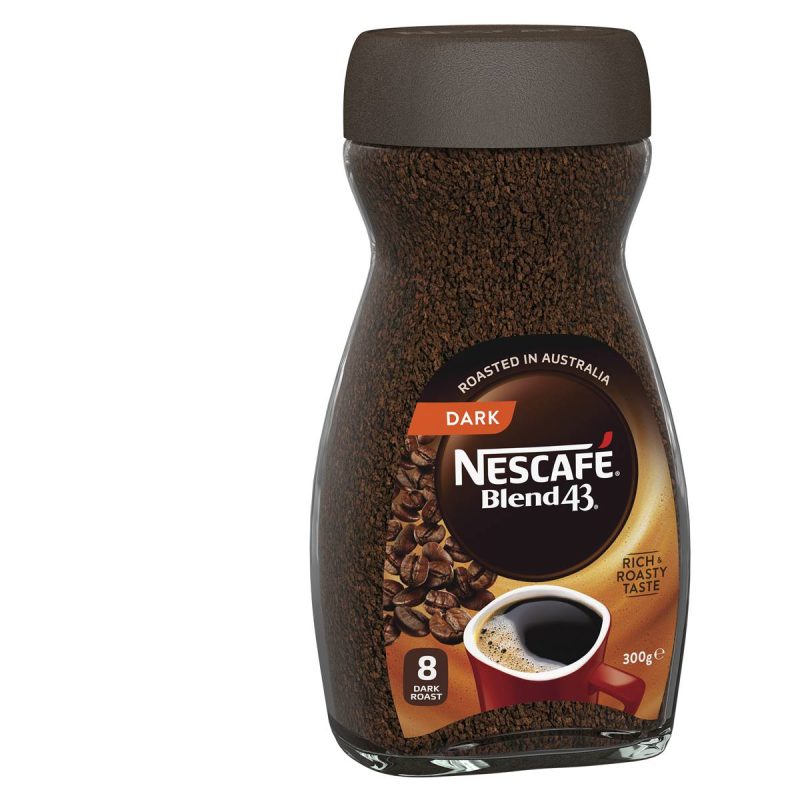 Nescafe Blend 43 Smooth Dark Roast Instant Coffee Jar 300g
