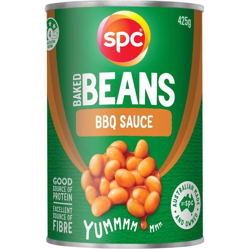 SPC Baked Beans BBQ Sauce Can 425g