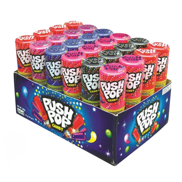 Push Pop Candy for Kids 14g X 24 Units