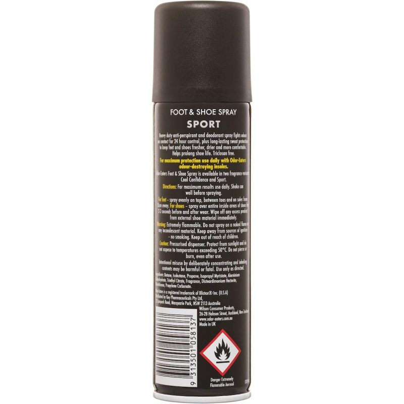 Odor Eaters Foot Shoe Sport Spray 150ml