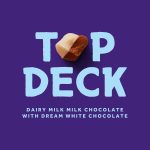 Cadbury Dairy Milk Top Deck Large Chocolate Block 340g
