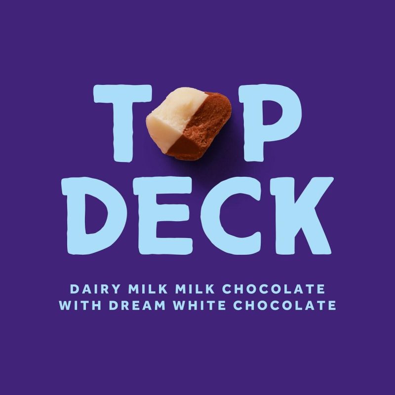 Cadbury Dairy Milk Top Deck Large Chocolate Block 340g