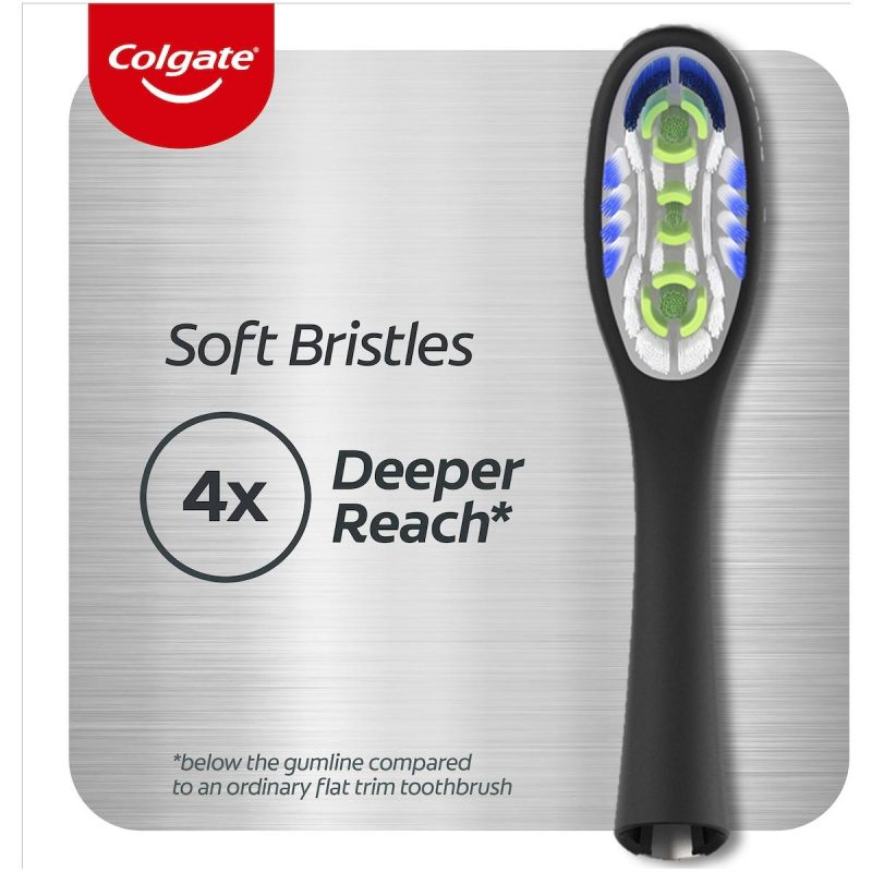 Colgate Infinity Deep Clean Toothbrush Brush Replacement Heads 2 Pack