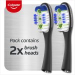 Colgate Infinity Deep Clean Toothbrush Brush Replacement Heads 2 Pack