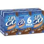 Up & Go Chocolate Milk Liquid Breakfast Cartons 250ml X 6 Cartons