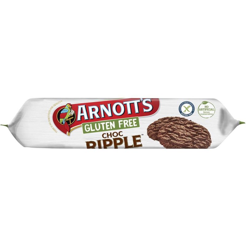Arnotts Original Choc Ripple Gluten Free Chocolate Biscuits 150g
