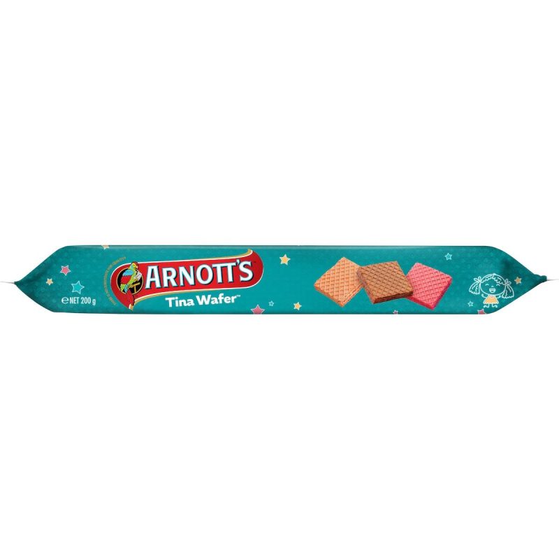 Arnotts Neapolitan Tina Wafer Biscuits 200g