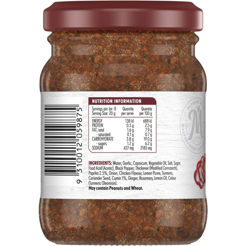 Masterfoods Moroccan Style Spice Paste 160g