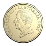 Bluey Privy Mark Coin in Card $1 One Dollar Gold Coin 2024 Bingo