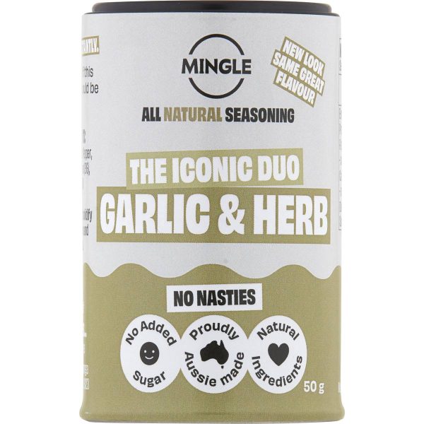 Mingle Garlic and Herb All Natural Seasoning 50g